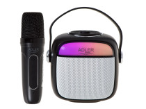 Колонка Karaoke с микрофоном Adler AD 1199 (черная)